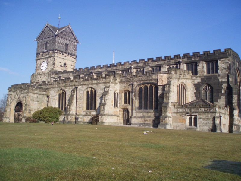 Church from southern elevation